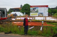 Neubau des ersten Sonnenhauses in Osnabrück