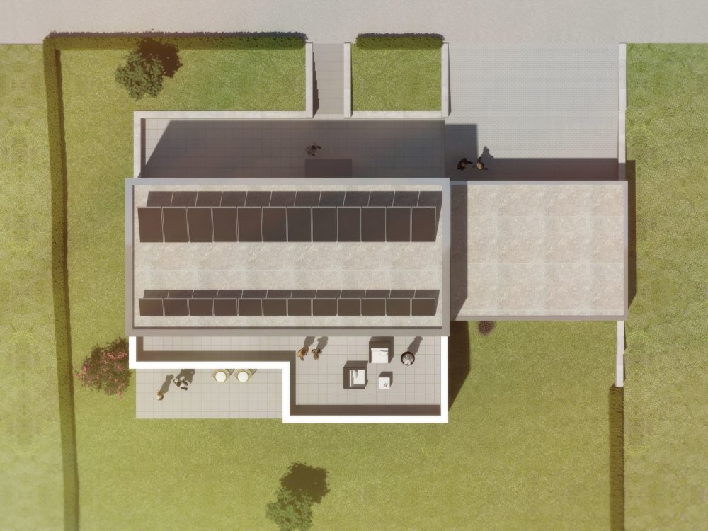 Neubau eines Einfamilienhauses als Sonnenhaus in Melle