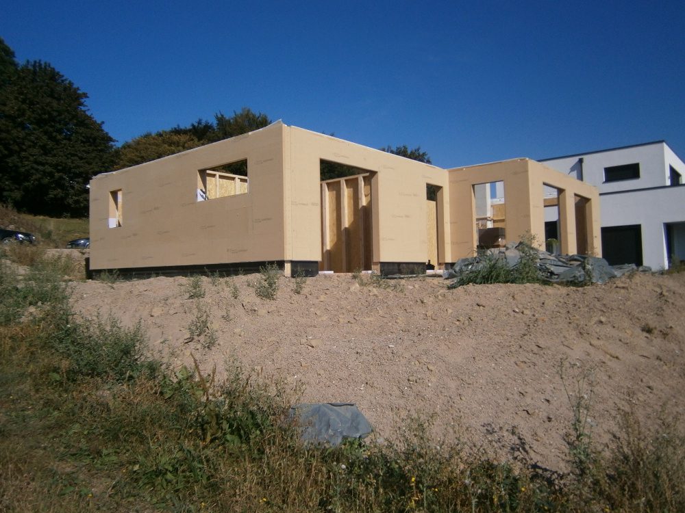 Neubau eines Einfamilienhauses als Sonnenhaus in Melle